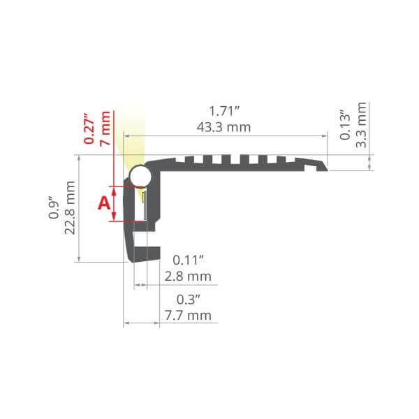 LED-Alu Profil STEKO